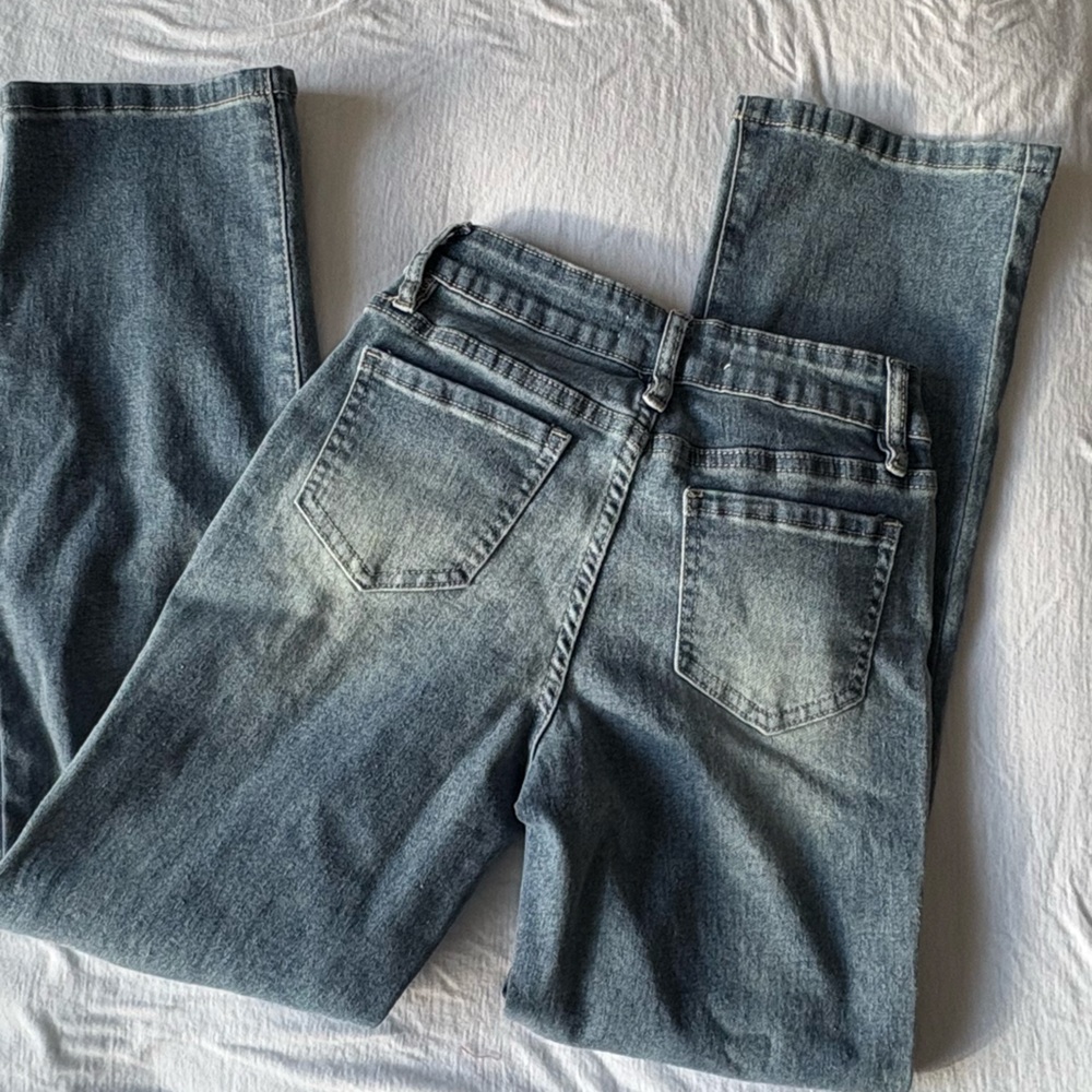 Kids Straight Leg Jeans - Picture 5 of 6